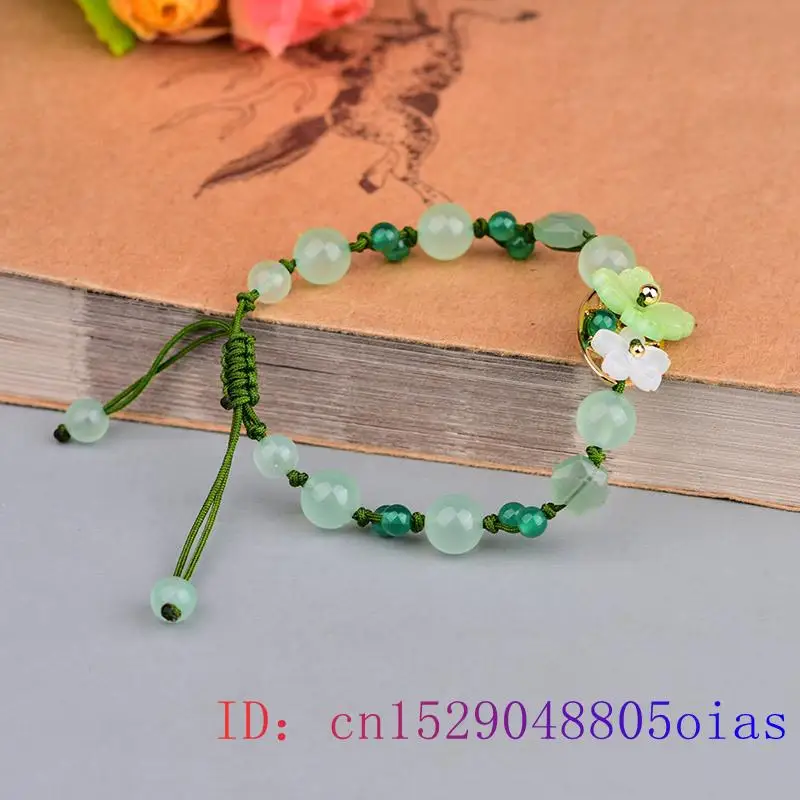 녹색 옥 꽃 팔찌 부적 비즈 쥬얼리, 탈리스만 뱅글 디 - Beading 리뷰 및 가격