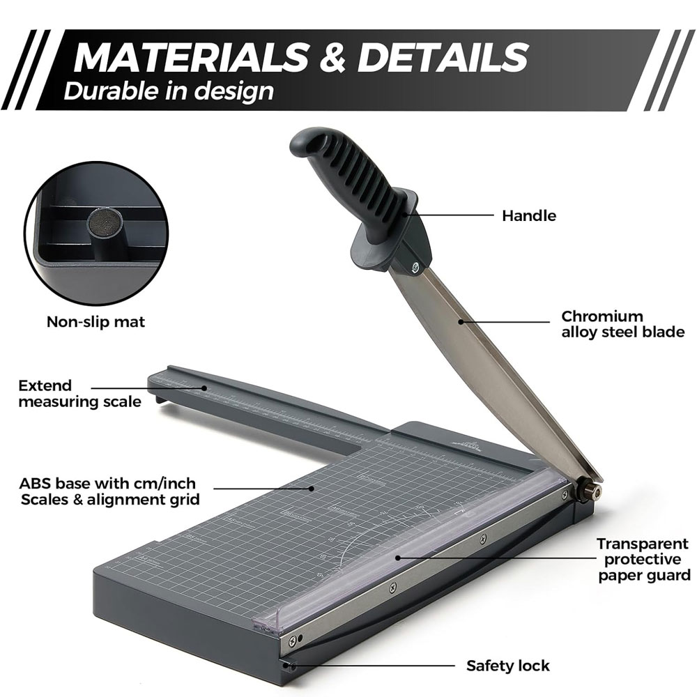 12인치 종이 절단기(자 내장), 12매 용량, 카드스 - Craft Tools 리뷰 및 가격