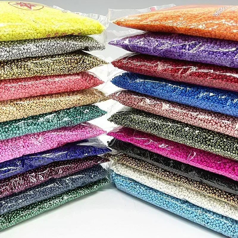 10g 다채로운 유리 시드 비즈, 래커 효과가 있는 유 - Glass Seed Beads 2Mm Jewelry Making 리뷰 및 가격